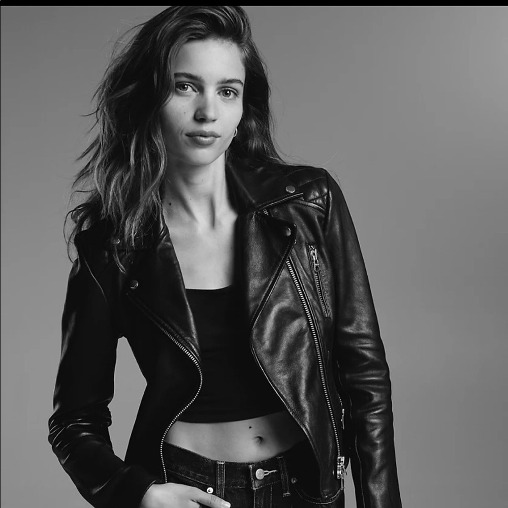 Wilfred Free Richards Leather Biker